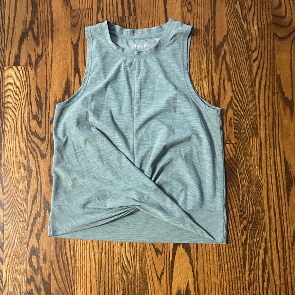 Light green Sleeveless Top